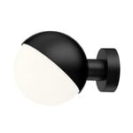 , VL Studio 150 wall lamp, hardwired, black, White