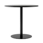 Dining tables, Harbour Column dining table, 80 cm, black base - black stained o, Black