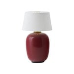 Torso Portable table lamp, ruby