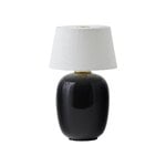 Table lamps, Torso Portable table lamp, black, Black