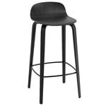 Visu bar stool, 75 cm, black