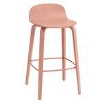 Muuto Visu baarijakkara, 65 cm, tan rose