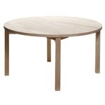 Dining tables, Periferia round table 120 cm, birch, Natural
