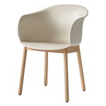 Elefy JH30 chair, soft beige - oak Elefy JH30 chair, soft beige - oak