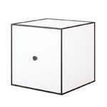 By Lassen Frame 35 box with door, white