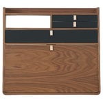 Gaston wall desk 80 cm, walnut - slate grey Gaston wall desk 80 cm, walnut - slate grey