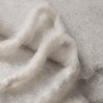 Couvertures, Couverture en mohair Ski 130 x 180 cm, Beige