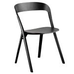 Dining chairs, Pila chair, black, Black