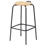MC16 Forcina bar stool 74 cm, black steel - ash