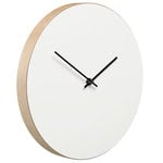 Kiekko wall clock, white