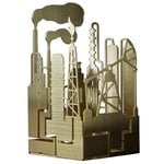 The Factory candleholder, Texas, brass The Factory candleholder, Texas, brass