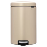 Brabantia newIcon poljinroska-astia 20 L, Sense of Luxury, kulta