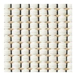 Cotton rugs, Duetto 1 rug, natural - white, White