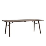 Alley dining table, smoked oak Alley dining table, smoked oak