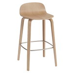 Muuto Visu baarijakkara, 65 cm, tammi