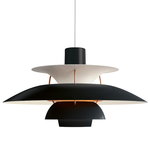 Lampada a sospensione PH 5, special black edition Lampada a sospensione PH 5, special black edition