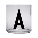 Kids' tableware, Kids drinking glass, A-Z, Transparent