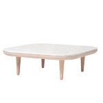 Sohvapöydät, Fly SC4 sohvapöytä, valkoinen marmori, Valkoinen