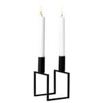 Candleholders, Line candleholder, black, Black