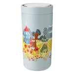 Vacuum flasks & mugs, To Go Click thermo cup, 0,4 L, light blue - Moomin, Light blue