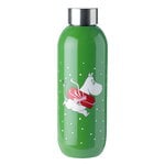 Stelton Keep Cool water bottle, 0,75 L, green - Moomin