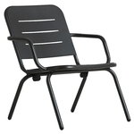 Ray lounge chair, charcoal black Ray lounge chair, charcoal black