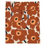 Pieni Unikko half apron, cotton - chestnut Pieni Unikko half apron, cotton - chestnut