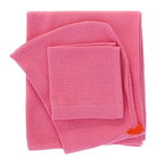 Baby hooded towel and wash cloth set, flamingo Baby hooded towel and wash cloth set, flamingo