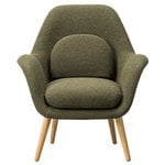 Swoon Lounge Petit armchair, Carlotto 900 - oiled oak Swoon Lounge Petit armchair, Carlotto 900 - oiled oak