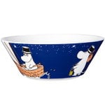Arabia Moomin bowl, Moominpappa, blue