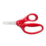 Stationery, Kids scissors 13 cm, red, Red