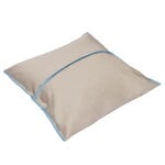 Jumble cushion, 40 x 40 cm, beige - sky blue