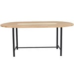 Dining tables, Be My Guest dining table, white oiled oak - yellow, Yellow