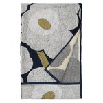 Unikko bath towel, navy - light grey Unikko bath towel, navy - light grey