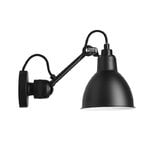 Wall lamps, Lampe Gras 304 lamp, round shade, black, Black