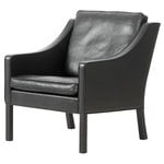 Armchairs & lounge chairs, Mogensen 2207 armchair, black, Black