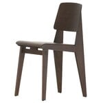 Dining chairs, Chaise Tout Bois chair, dark-stained oak, Brown