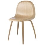 Dining chairs, Gubi 3D chair, oak, Natural