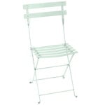 Patio chairs, Bistro Metal chair, ice mint, Green