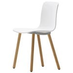 Dining chairs, HAL Wood chair, oak - white, White