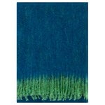 Lapuan Kankurit Revontuli mohair blanket, green - blueberry