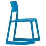 Chaises de salle à manger, Chaise Tip Ton, bleu glacier, Bleu