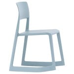 Dining chairs, Tip Ton chair, ice grey, Light blue