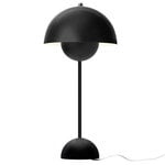 Lighting, Flowerpot VP3 table lamp, matt black , Black