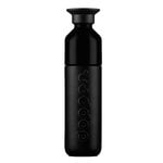 Vattenflaskor, Dopper flaska 0,35 l, isolerad, blazing black, Svart