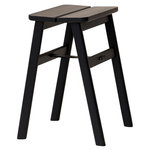 Form & Refine Angle stool, black stained oak