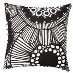 Cushion covers, Siirtolapuutarha cushion cover, black - white, Black & white