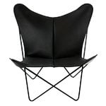 Armchairs & lounge chairs, Trifolium chair, black - black, Black