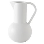 Carafes & jugs, Strøm pitcher, vaporous grey, White