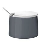 Emma sugar bowl, dark grey